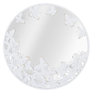 Stensko ogledalo White Butterfly
