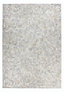 RAVNO TKANA PREPROGA Rocket 110 Grau / Silber 80/150 cm siva, srebrne barve