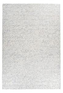 RAVNO TKANA PREPROGA 120/170 cm tkano srebrne barve, bela