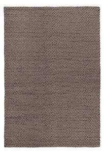 RAVNO TKANA PREPROGA Robbie 125 Taupe 80/150 cm tkano rjavosiva