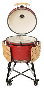 Kamado Bono Žar na oglje Grande Limited (Premer površine za peko: 56 cm, Rdeča)