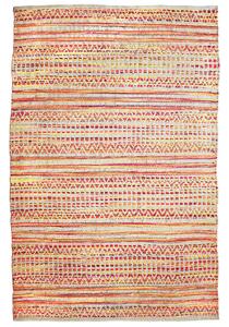PREPROGA IZ JUTE 120/170 cm taftano rdeča