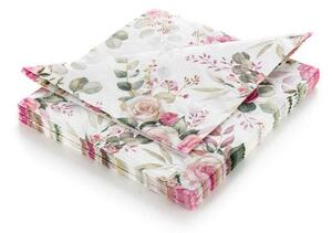 Banquet Papirnate serviete Pink Rose 33 x 33 cm,20 kos