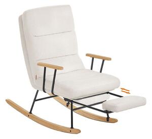 Gugalni stol ROCKY, 97x67x100cm, krem SongmicsHome