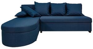 SEDEŽNA GARNITURA, tkanina temno modra