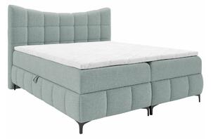 Boxspring postelja Baltimore 193, 160x200, Blago, Posteljno dno, 164x210x120cm, Vzmetnica