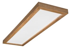 Brilagi-LED Zatemnitvena svetilka WOODY FRAME LED/50W/230V hrast 120x30 cm IP44 + Daljinski upravljalnik