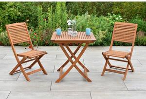 Gardenson Set Za Balkon Bali, Pravi Les, 3-Delni