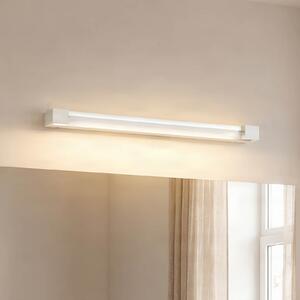Arcchio LED stenska svetilka Jora, 60 cm, bela, vrtljiva, IP44, Bela, Kopalnica, Aluminij, Sodobni