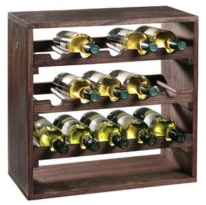 Kesper Borovo stojalo za vino III - 50 x 50 x 25 cm