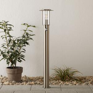 Brilliant Svetilka za pot York, nerjaveče jeklo, senzor gibanja, IP44, Kovinska, Kovina, Sodobni