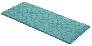 Blazina za klop MADISON GRAPHIC SEA BLUE 120x48 cm, turkizna