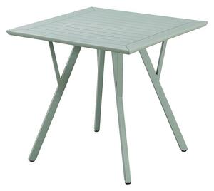 Sunfun Vrtna miza (Do x Š x V: 80 x 80 x 75 cm, Polipropilen, Prašno barvano jeklo, Zelena)