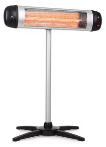 Blumfeldt Rising Sun infrardeč grelnik 850 / 1650 / 2500 W aluminij