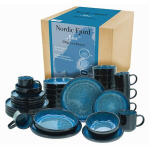Creatable Kombinirani Servis Nordic Fjord Blue, 30-Delni