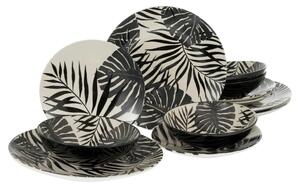 Creatable Kombinirani Servis Tropicana Black, 12-Delni