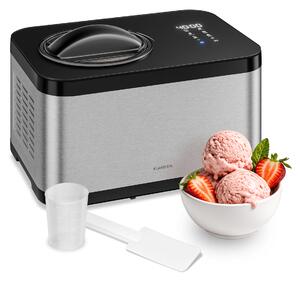Klarstein VeroSteel aparat za sladoled s kompresorjem | 1,5 l | 150 W | 4 programa | upravljanje na dotik