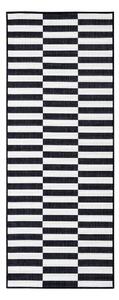 Črno-bel tekač 80x200 cm Viela – Hanse Home
