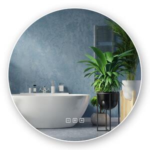 Stensko ogledalo LED 60cm ROUND BLUETOOTH