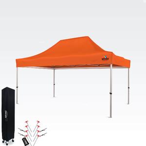 Prireditevni paviljoni 3x4,5m - brez sten - Oranžna