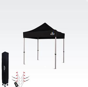 Potiskani promocijski šotori 2x2m - brez sten - Črna