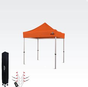 Potiskani promocijski šotori 2x2m - brez sten - Oranžna