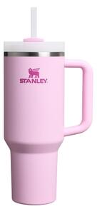 Rožnata termovka s slamico iz nerjavečega jekla 1,18 l Quencher H2.0 FlowState Tumbler Cherry Blossom – Stanley