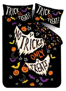 Črna enojna posteljnina 135x200 cm Halloween Trick or Treat – Catherine Lansfield