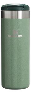Zelen termo lonček iz nerjavečega jekla 470 ml AeroLight™ Transit Hammer Tone Green – Stanley