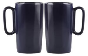 Modre lončene skodelice v kompletu 2 ks 330 ml Fuori – Vialli Design
