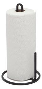 Črno jekleno držalo za kuhinjske brisače ø 17 cm Squire – Umbra