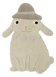 OYOY Volnena preproga OYOY Hapsi Rabbit 76 x 100 cm