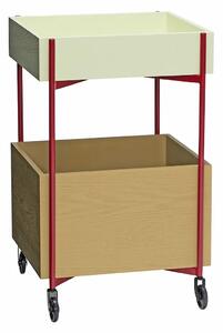 Hübsch Omarica s kolesi Hübsch Fresh Trolley 42 x 41 x 67 cm