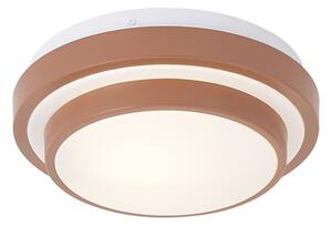 Moderna stropna svetilka Sienna z belo 25cm IP44 - Walden