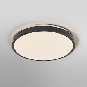 OSRAM LED stropna svetilka ORBIS LONDON, črna, Ø 48 cm, kovina, Črna, Dnevna soba / jedilnica, Kovina, Sodobni