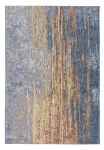 RAVNO TKANA PREPROGA Blaze 325 Beige / Blau 115/170 cm modra, bež