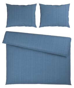 POSTELJNINA Mavie 200/200 cm saten modra