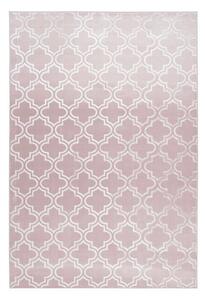RAVNO TKANA PREPROGA Monroe 100 Rosa 120/170 cm taftano roza