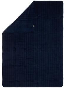 DEKORATIVNA ODEJA 150/200 cm modra, temno modra