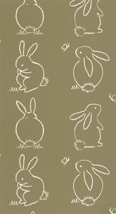 Otroška tapeta Funny Bunny 3 barve