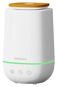 Difuzor Medisana (Do x Š x V: 110 x 110 x 178 mm, Bela, Prostornina rezervoarja za vodo: 200 ml)