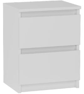 Elegantna nočna omarica 40 x 30 cm - R2 Bela