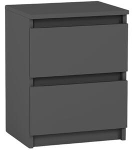 Elegantna nočna omarica 40 x 30 cm - R2 antracit