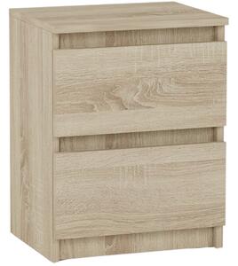 Elegantna nočna omarica 40 x 30 cm - R2 sonoma