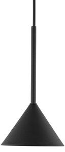 TK Lighting Visoka svetilka Cono Mini, 1-žarek, Ø 12 cm, črna GU10, zatemnjen, Črna, Dnevna soba / jedilnica, Kovina, Sodobni