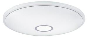 Globo LED okrogla stropna svetilka Connor (30 W, Ø x V: 50 x 6,5 cm, Bela/Opal, RGBW)