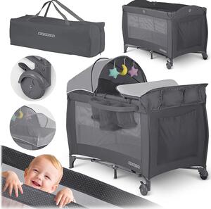 Potovalna posteljica - Ricokids temno zelena