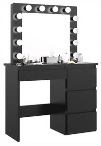 Toaletna mizica – Hollywood Vanity Black