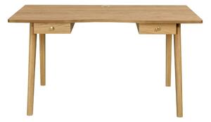 Pisalna miza v hrastovem dekorju 70x140 cm Nice – Woodman