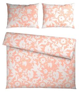Mömax Posteljnina Floral Xxl, Oranžna, 2x60/80, 200/200